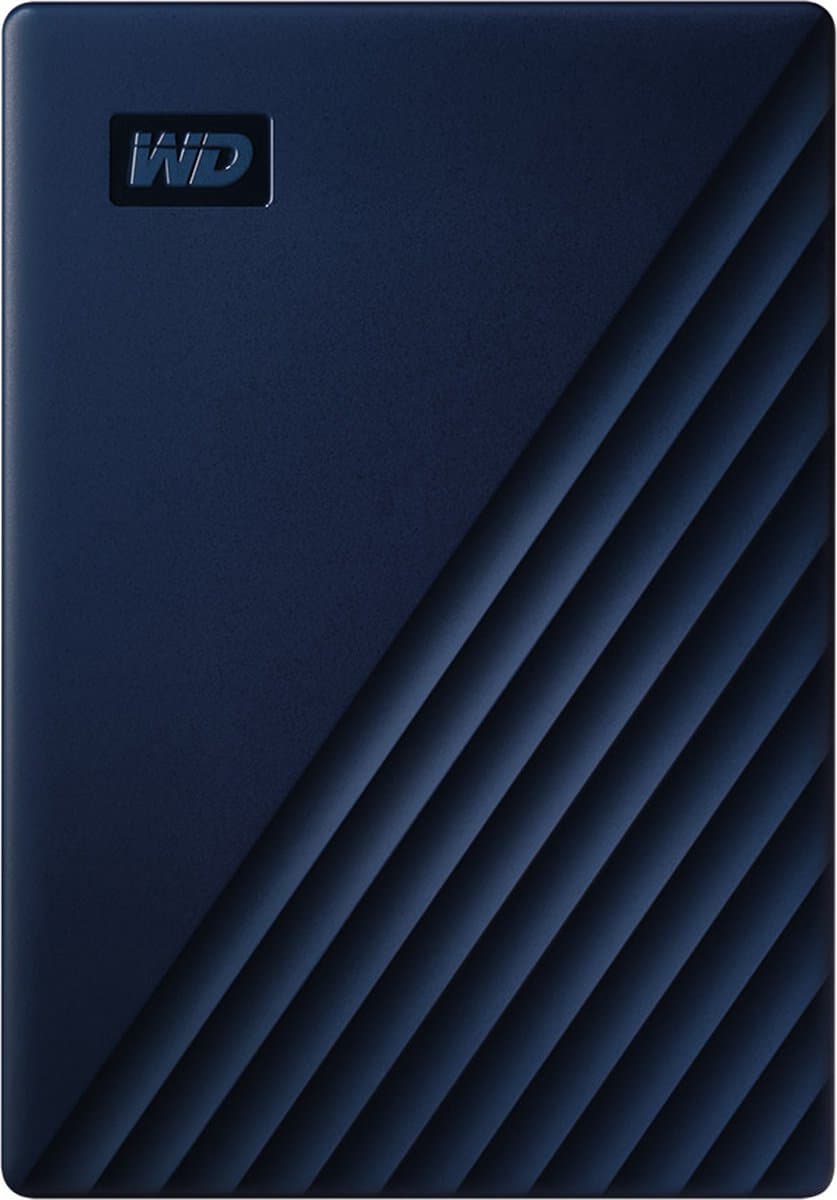 Western Digital My Passport - Compatibel met Mac - Externe Harde Schijf - Blauw - 4 TB — afbeelding 1