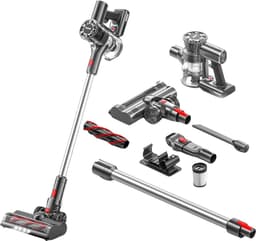 Zedar S600 Steelstofzuiger draadloos met 4 verschillende opzetstukken - Draadloze stofzuiger - zonder zak op accu- Vacuum cleaner - accu stofzuiger — thumbnail 1