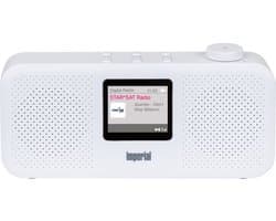 Imperial DABMAN 16 - DAB+ / FM Radio - Alarmfunctie - Batterijen & Netstroom - Wit
