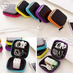Opbergcase - Opbergzak - Opberghoes - Kabelcase - Opbergetui - Organizer - Paars — thumbnail 1