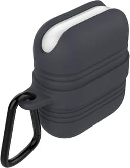 Hoes geschikt voor Apple Airpods Hoesje - IP67 Waterdicht Cover - Stofdicht Case - Zwart — thumbnail 3