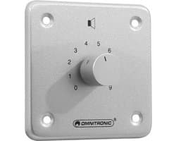 OMNITRONIC PA Volume Controller 10W stereo sil