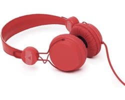 Coloud, Colors Headphone with Microphone (Red)