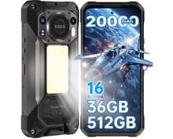 OUKITEL WP61 5G Outdoor Smartphone 36GB RAM-512GB ROM-20000mAh batterij 45W-108MP Camera-IP68