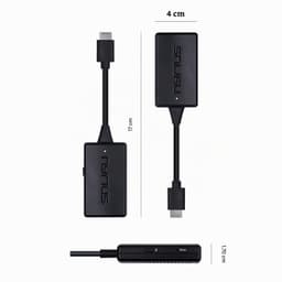 Draadloze HDMI naar HDMI Video Zender & Ontvanger, Plug & Play Extender, streamt Full HD 1080p tot 150ft van pc, laptop, kabel/satellietontvanger naar tv of projector (TDD20) — thumbnail 2