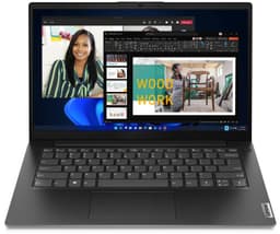 Lenovo V14 G4 AMN AMD Ryzen™ 5 7520U Laptop 35,6 cm (14) Full HD 16 GB LPDDR5-SDRAM 512 GB SSD Wi-Fi 6 (802.11ax) Windows 11 Pro Zwart Engels — thumbnail 1