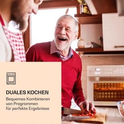 Heteluchtfriteuse XXL - Airfryeroven - Grote maaltijden bereiden - 18 programma's en dubbel koken - 30 liter capaciteit - Wit — thumbnail 3