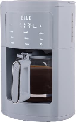 ELLE Digitale Koffiezetapparaat 12-14 Kopjes – Elektrisch Koffiezetapparaat met LED-Touchscreen, Sterkte-instelling, Permanent Filter en Automatische Uitschakeling - Blauw — thumbnail 1