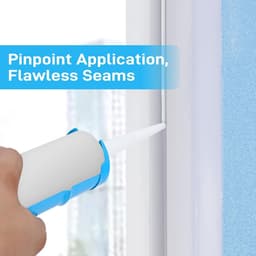 Sealing Gun Silicone Gun Set with Caulking Removal Tool and 2 Silicone Nozzles for Caulking Removal, Bathroom & Shower - ShopVlot — thumbnail 5