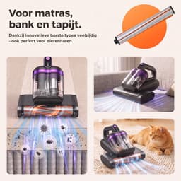 Lubluelu Huisstofmijt Stofzuiger CM208 - Mijtverwijderaar met UV-C & 14000Pa Sterke Zuigkracht - Handheld Matras Stofzuiger - Mijtstofzuiger - Bank & Matras Reiniger - Bacterie, Mijt & Schimmel Bestrijder — thumbnail 5