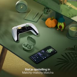 SteelSeries Arctis GameBuds - Draadloze Gaming Oordopjes - 2.4 GHz & Bluetooth - PS5, PC & Mobiel - Matcha — thumbnail 4