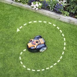 Robotmaaier – Grasmaaier – Automatische Grasmaaier – Snoerloze Maaier – Tuinrobot – Compact Model Voor 80 m² – Li-ion Accu 2 Ah & Obstakeldetectie Met Camera — thumbnail 3
