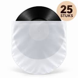 LP Binnenhoezen - 25 Stuks - 150 micron -Vinleycare- Lp Beschermhoezen - Lp Hoezen Plastic - Lp Hoezen Binnenhoes Vinly — thumbnail 1