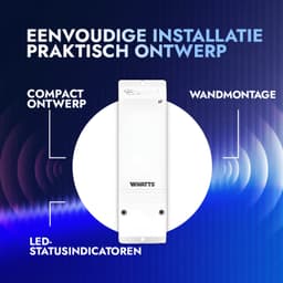 Watts Vision ontvanger muurmontage - zonder aansluitsnoer — thumbnail 3