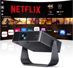 Mini Beamer 1920 X 1080 Full HD - LCD Projector - 1000 ANSI Lumen - Compact Draagbaar - Thuisbioscoop Beamer — thumbnail 1