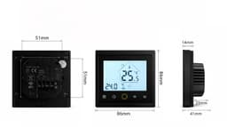 Smart thermostaat AC603H, voor elektrische vloerverwarming, programmeerbaar, 16 A, app-bediening, compatibel met en — thumbnail 5