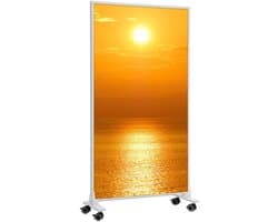 Vrijstaande Beeldverwarming - 1200 Watt Vermogen - 18-29 m² Oppervlak - Elektrisch - Zon Kleur - Voor Binnen