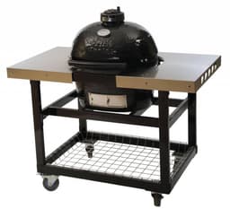 Primo Grill and smokers Ovaal Junior Houtskoolbarbecue - Zwart — thumbnail 4
