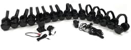 Silent Disco Compleet - Set met 16 koptelefoons, 1 zender en laadsysteem — thumbnail 1