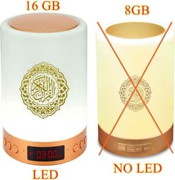 Koran lamp speaker - LED - 16GB - Bluetooth - draadloos — thumbnail 2