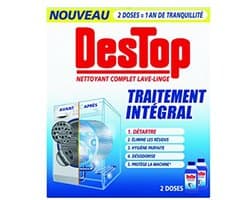 Destop Wasmachine reiniger Integrale Behandeling 2 x 250 ml