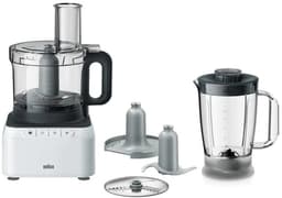 Braun PurEase Foodprocessor FP 3131 WH - 2,1 liter — thumbnail 1