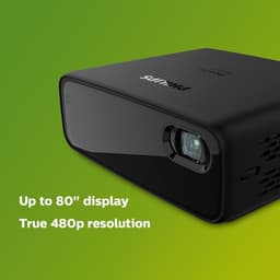 Philips PicoPix MICRO2 TV PPX360 - Smart Mini Beamer - Wi-Fi - Ingebouwde Accu - Android TV 10.0 - HD — thumbnail 2