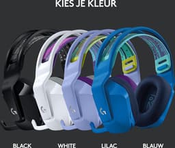 Logitech G733 LIGHTSPEED - Draadloze Gaming Headset - PS5/PS4 & PC - Zwart — thumbnail 7