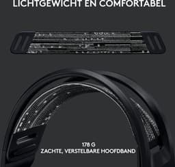 Logitech G733 LIGHTSPEED - Draadloze Gaming Headset - PS5/PS4 & PC - Zwart — thumbnail 5