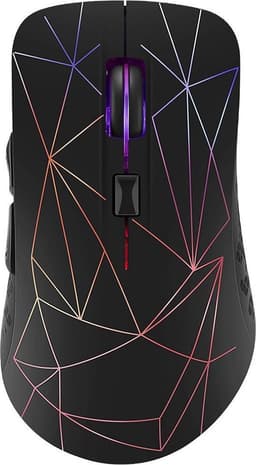 iDeskmate Oplaadbare Gaming Muis Draadloos - 7 Kleuren LED - Bluetooth - Game Muis — thumbnail 1