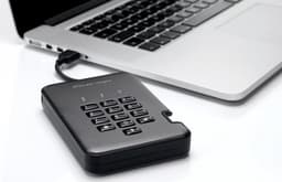 iStorage diskAshur Pro2 SSD - externe harde schijf - 2 TB - SSD - Cijfercode - Zwart - Grafiet — thumbnail 4