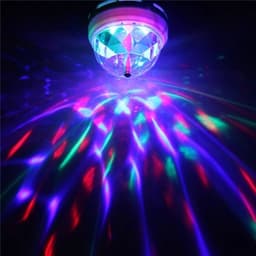 Disco lamp/licht - E27 fitting - roterend - 30 kleureffecten — thumbnail 4