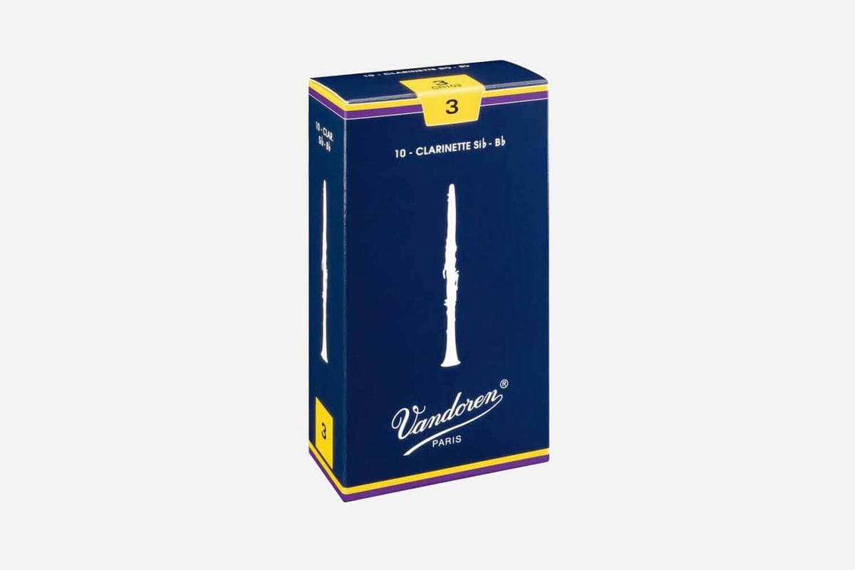 Vandoren Classic Bb-Klarinette 2,5 doos met 10 rieten - Riet voor Bb klarinet (Frans) — afbeelding 1