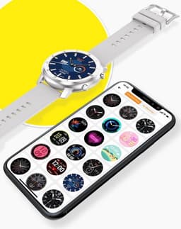 Belesy® LOVE -  Smartwatch Dames - Smartwatch Heren - Horloge - Stappenteller - Full Circle – Diverse Wijzerplaten - Bloeddruk - Mutli sport - Siliconen - Zwart — thumbnail 5