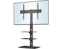 Verstelbare TV Vloerstandaard voor 30-70 inch Televisies met Drie Planken