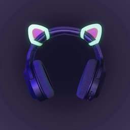 Decoratieve Roze Kattenoren voor Hoofdtelefoons - Verstelbare Accessoire voor Gaming Headsets — thumbnail 3