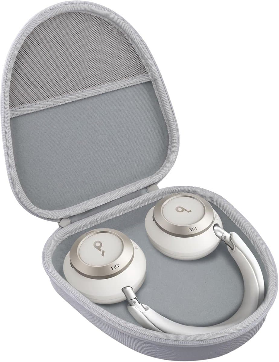Hard Protective Case voor Noise Cancelling Hoofdtelefoon - Wit — afbeelding 1