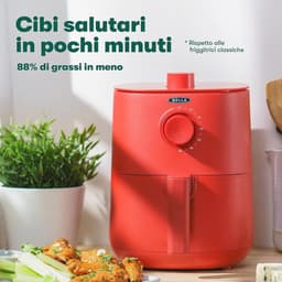 Handmatige Heteluchtfriteuse - Olievrij Frituren, Vaatwasmachinebestendig, Compact Design — thumbnail 5