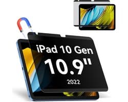 Privacyfilter voor iPad 10e generatie - Afneembare displaybescherming met spionagefilter en blauw licht bescherming