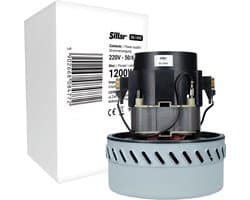 Sillar, stofzuigermotor 1200W H167 - 2-turbine - vervanging - geschikt voor industriele stofzuiger Karcher PUZZI NT Philips TRIATHLON Rowenta Bosch Starmix - 220V - 50/60Hz