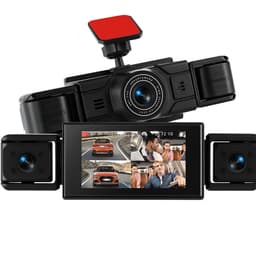 CYRO - Dashcam - Dashcam voor Auto - Dashcam voor auto Voor en Achter - Nachtzicht - Bewegingsdetectie - Parking Monitor - Zwart — thumbnail 1