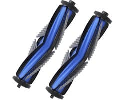 2-Pack Vervangende Onderdelen Hoofdborstel Geschikt voor Ecovacs T80 Robotstofzuiger, Anti-klit Rolborstel, Multifunctionele Rubberen Borstel Accessoires
