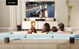 ULTIMEA - 7.1 Virtual Surround Sound Bar - Soundbar voor tv - met 4 surround speakers - App bediening - Soundbar met subwoofer - Aura A40 — thumbnail 2