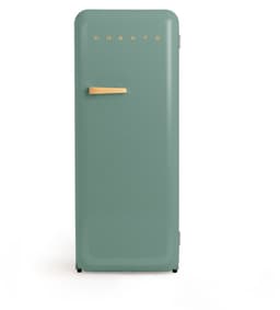 CREATE - Koelkast in retrostijl - Sage - Handvat Hout - FRIDGE RETRO 281L — thumbnail 1