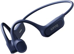 Bone Conduction Headphone - IPX8 Waterdicht - 32GB Geheugen - Geschikt Voor Zwemmen - 8 Uur Batterijduur - Sport & Fitness - Blauw — thumbnail 1