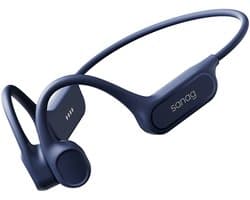 Bone Conduction Headphone - IPX8 Waterdicht - 32GB Geheugen - Geschikt Voor Zwemmen - 8 Uur Batterijduur - Sport & Fitness - Blauw
