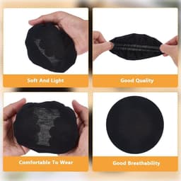 EGoods - Oor Pad Doek Covers in Zwart - Stretchbaar - Wasbaar - Stofbeschermer voor Hoofdtelefoon - Gym - Bibliotheken - Studeren — thumbnail 4