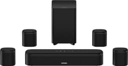 ULTIMEA - 7.1 Virtual Surround Sound Bar - Soundbar voor tv - met 4 surround speakers - App bediening - Soundbar met subwoofer - Aura A40 — thumbnail 1