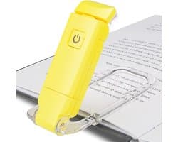 Mini LED-Leeslamp voor Boeken - 3 Helderheidsniveaus - USB-Oplaadbaar - Kind/Volwassene