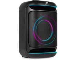 Partybox - Fenton Track165 portable speaker met Bluetooth - Karaoke set met lichteffecten - 120W